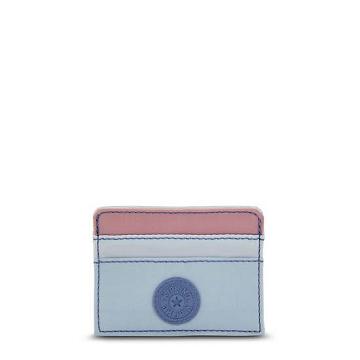 Kipling Cardy Card Holder Táska Világos Kék Rózsaszín | HU 2054BE